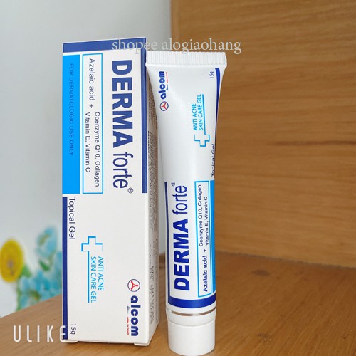 [Chính Hãng] Derma Forte 15g - Gel ngừa mụn sáng da ngừa thâm mụn