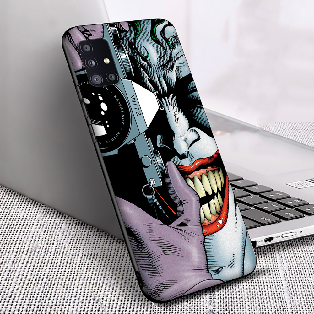 Ốp Điện Thoại Mềm Hình Batman Joker Cho Samsung Note 10 S7 Edge S10 A10s A20s A30s A40s A50s A70s Lite Mp36