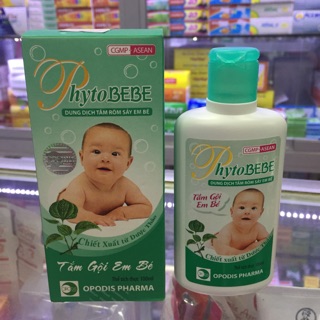 Phytobebe - dung dịch tắm rôm sẩy cho bé