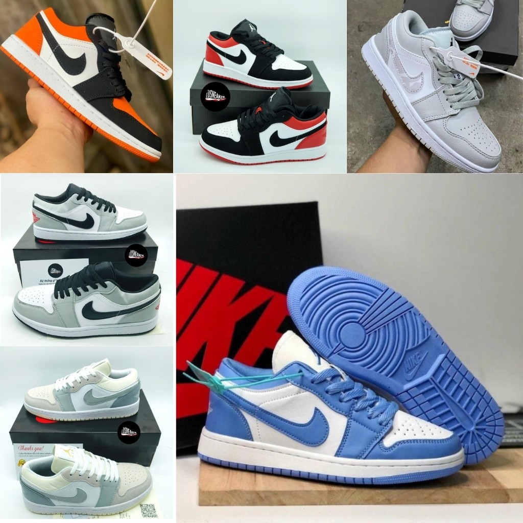 Giày Jordan cổ thấp CHUẨN 11 6 mẫu Jordan low hàng chuẩn , đủ size 36-43 , full box , phụ kiện