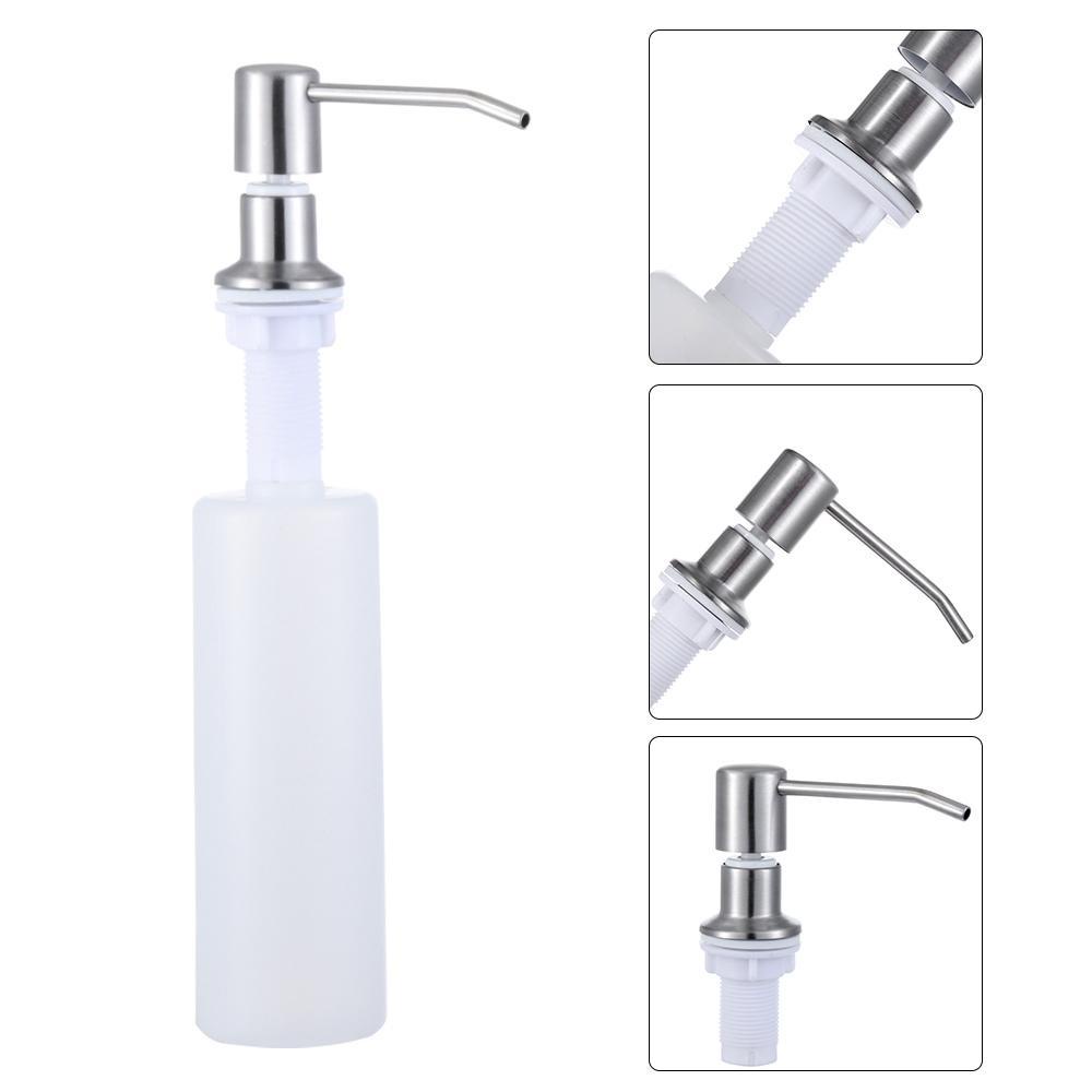 FAY Bình Đựng Xà Phòng Rửa Tay Bằng Thép Không Gỉ Tiện Dụng Cho Nhà Tắm