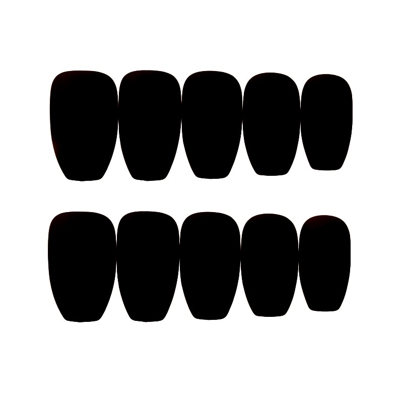 Set 24 móng tay giả màu sắc thời trang