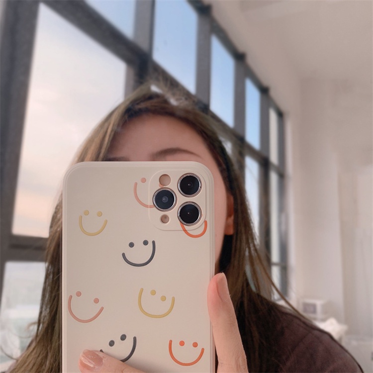 Ốp điện thoại mặt cười may mắn cho iPhone 6/6plus/6s/6splus/7/7plus/8/8plus/x/xs/xr/xsmax/11/12/13/pro/max/promax/plus | BigBuy360 - bigbuy360.vn
