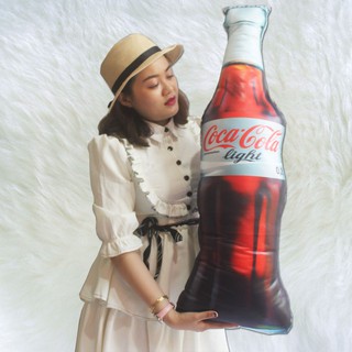 Gối ôm hình chai nước ngọt gối ôm 3d hình chai coca light 100cm rất đẹp kiểu dáng độc đáo