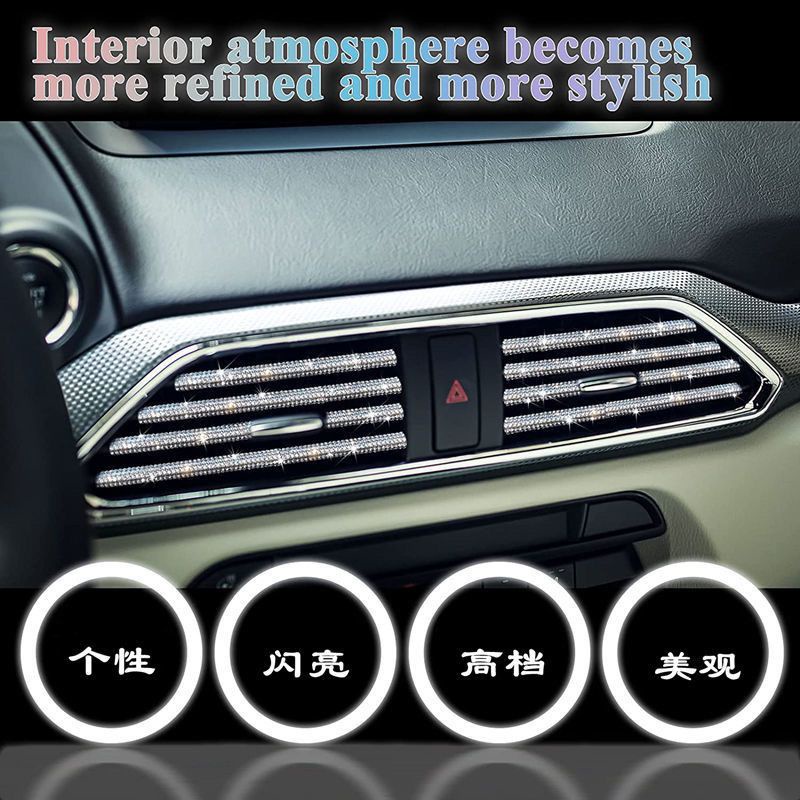 Sản Phẩm Đặc Biệt Nội Thất Ô Tô Ô tô Airvent trang trí kim cương phong cách