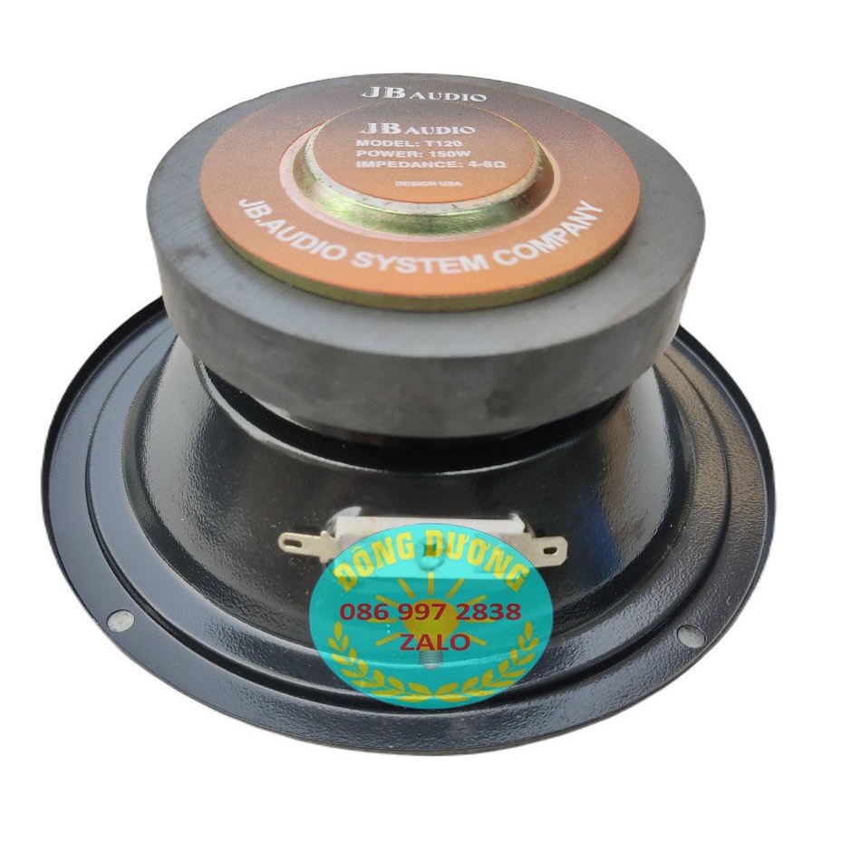 LOA MID 12 JB AUDIO TỪ 90MM COIL 26MM GÂN CAO SU - LOA TRỢ LỜI