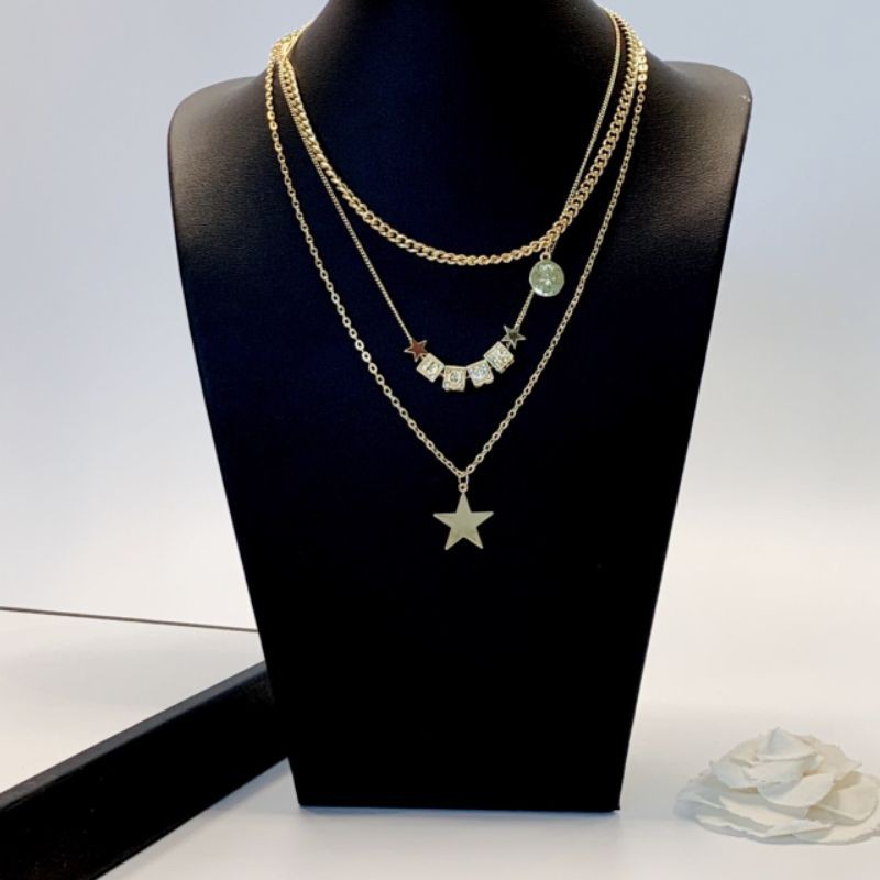 Vòng Cổ Nữ Chocker Hợp Kim Cao Cấp Không Phai -GHS