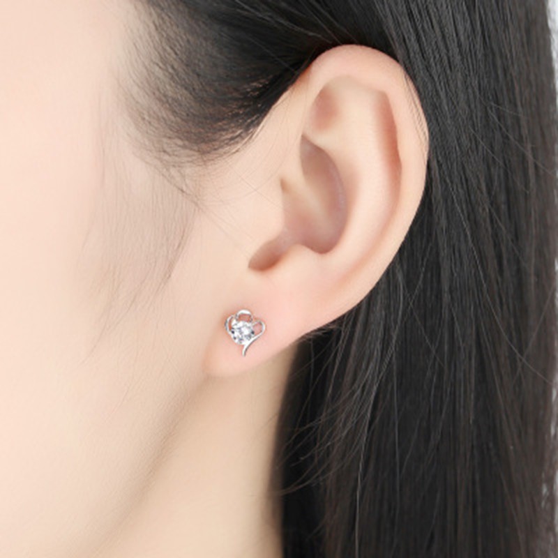 Bông tai bạc 925 Trang sức thời trang cho phụ nữ