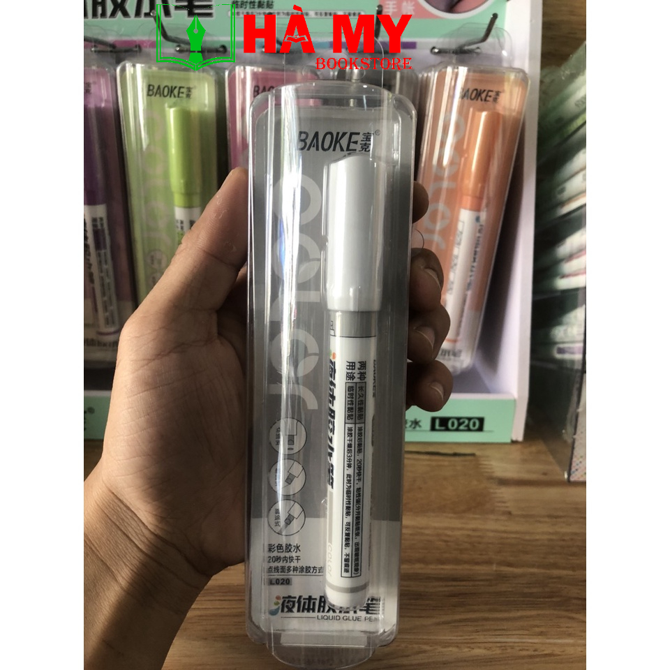 [Hỏa Tốc] Bút keo dán Baoke L20 chuyên dụng trong mỹ thuật, hội họa - Nhà sách Hà My (Baoke-L20)