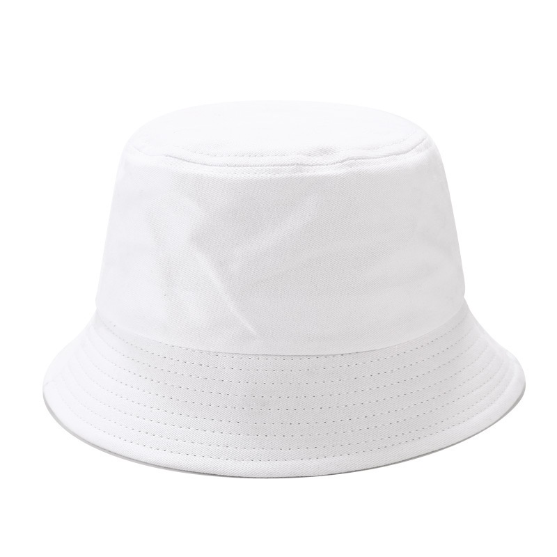 Mũ bucket LINJW màu trơn đơn giản thời trang Hàn Quốc mới 2021