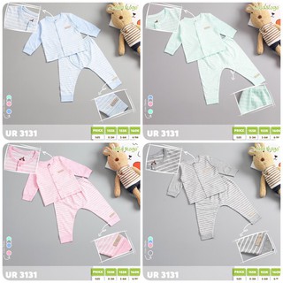 Bộ cài giữa sơ sinh cotton mỏng UR 3131