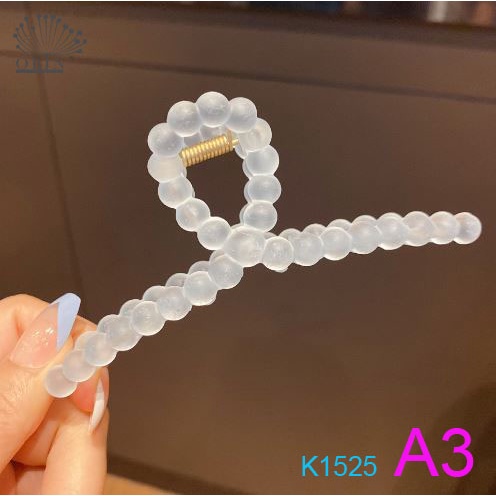 Kẹp càng cua, kẹp tóc nhiều màu dễ thương cao cấp Orin K1525