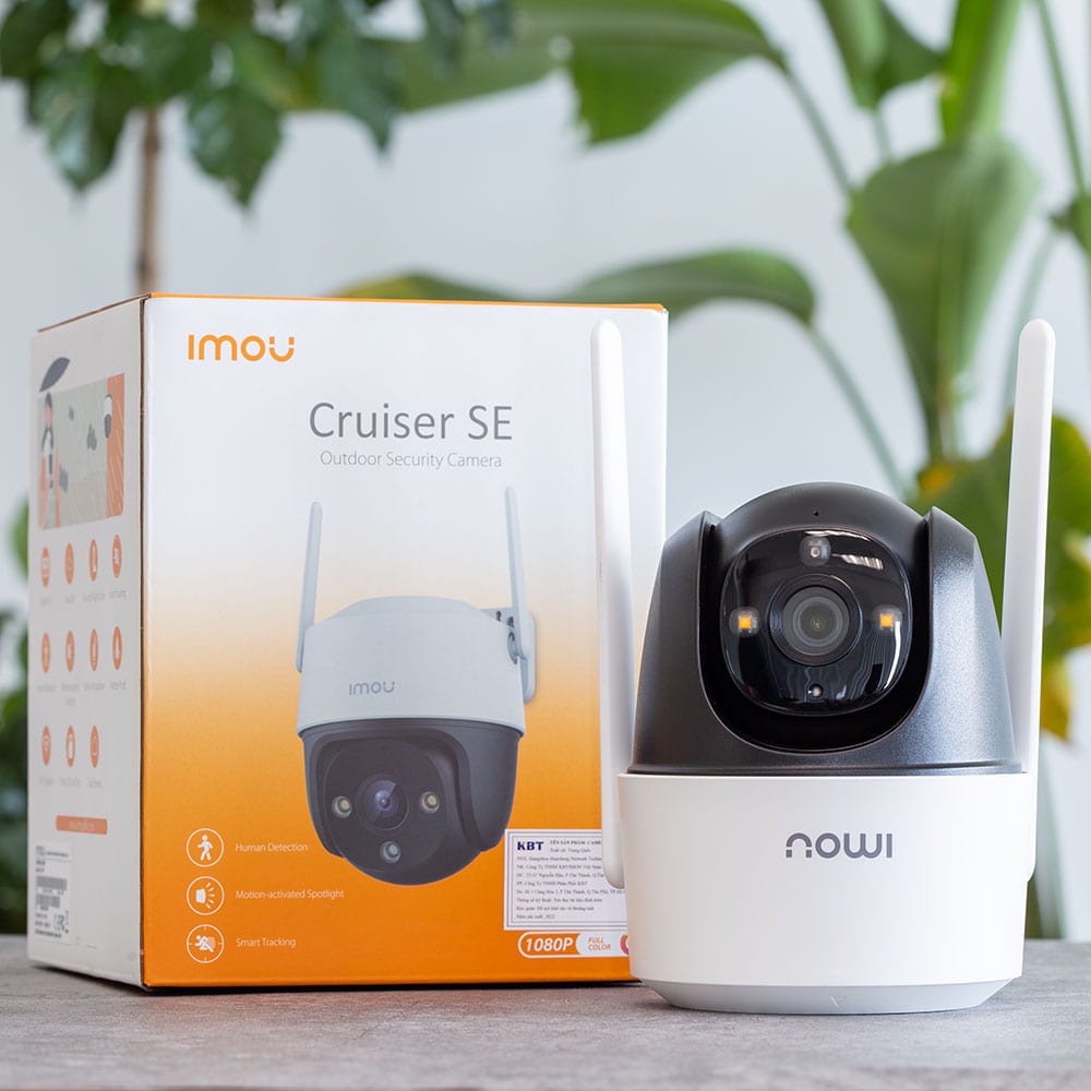 Camera WIFI ngoài trời IMOU S21FP, S41FP có màu ban đêm, xoay 360 độ - TRANGIATELECOM