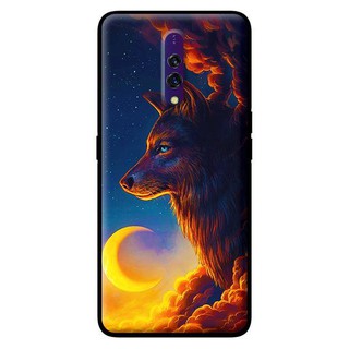 Ốp lưng oppo k3 - realme x mẫu sói và mặt trăng