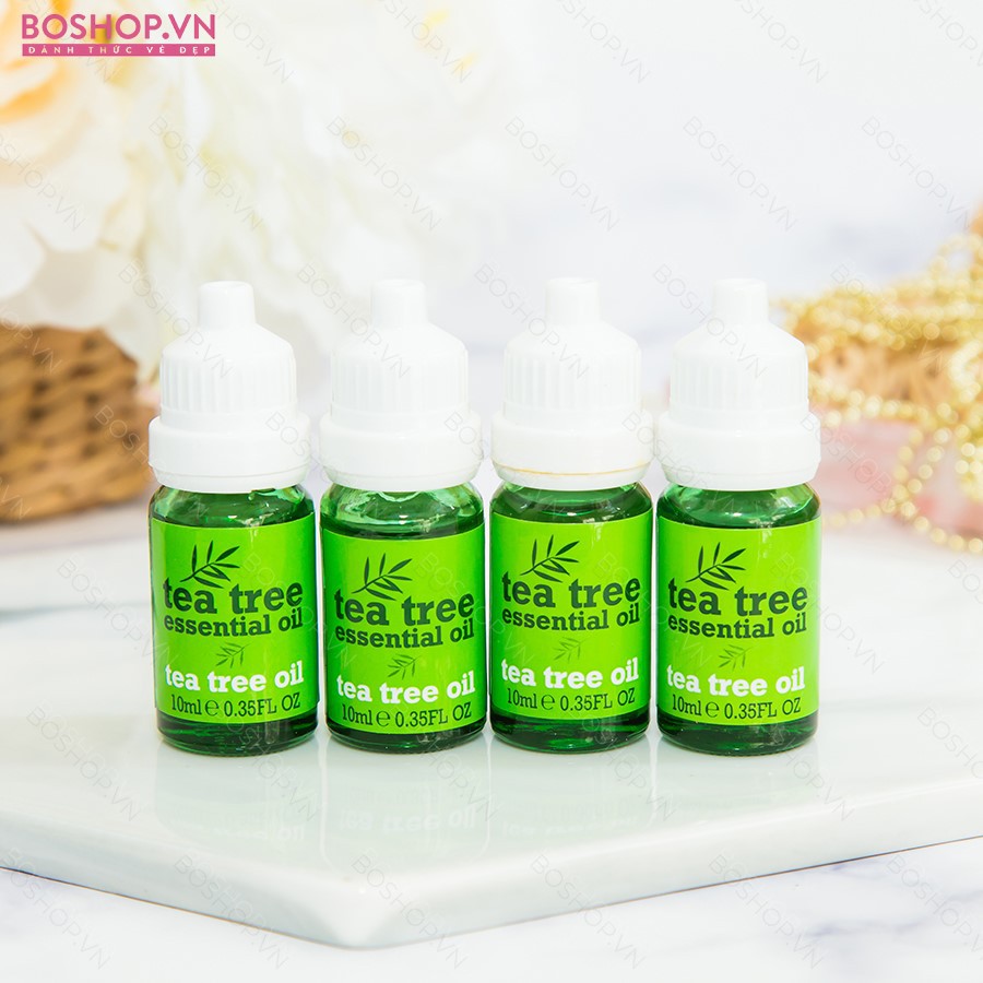 TINH DẦU TRÀM TRÀ GIẢM MỤN TEA TREE ESSENTIAL OIL 10ML CHÍNH HÃNG - 4770