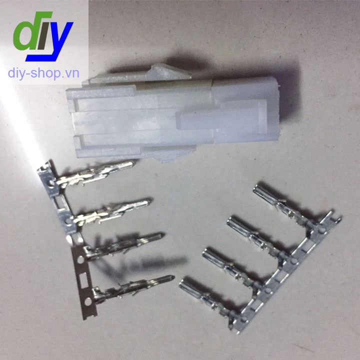 Jack nối 4 pin đực cái