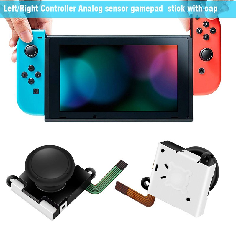 Two Pack Analog 3D Joy Con Joystick Replacement for Nintendo Switch