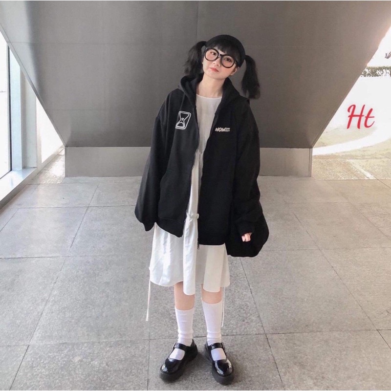 ÁO KHOÁC NỈ COTTON NOW HT12