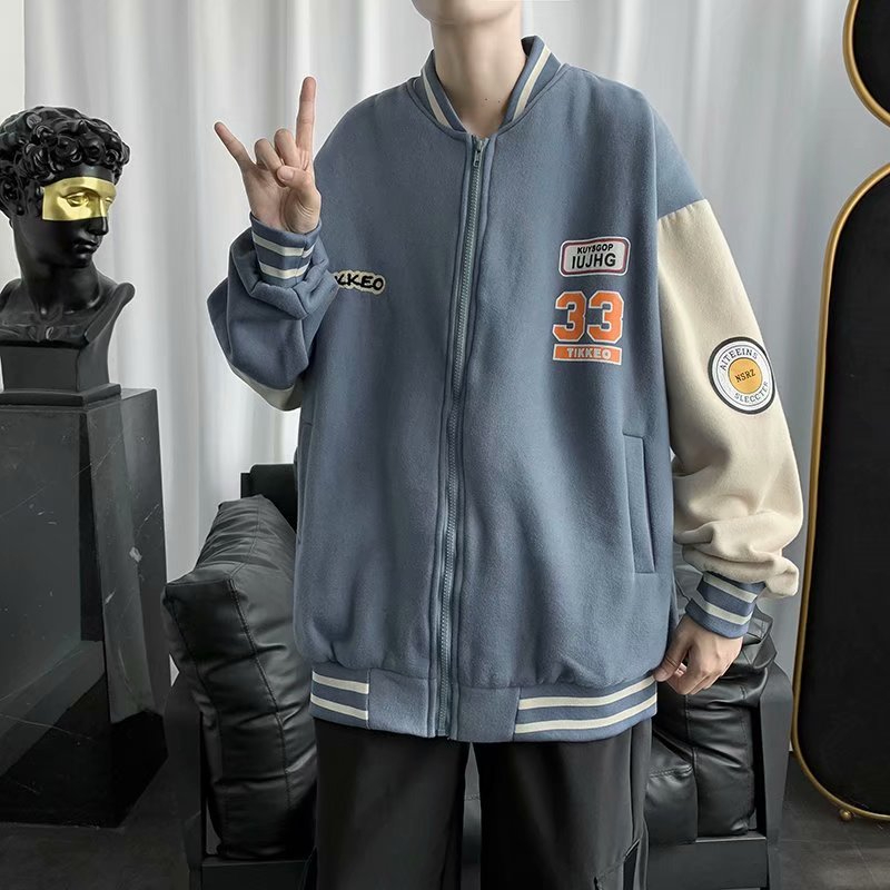 Áo Khoác Bóng Chày Phong Cách Hàn Quốc Size M-2xl | BigBuy360 - bigbuy360.vn