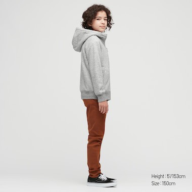 Áo Hoodie lót lông cừu bé trai &amp; bé gái Uniqlo CHÍNH HÃNG SIÊU XỊN size đại cao 110 - 160cm