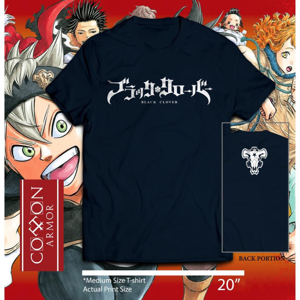 🔥Siêu Rẻ🔥Áo phông Black Clover | áo anime Manga đẹp siêu ngầu giá siêu rẻ nhất vịnh bắc bộ