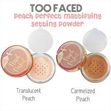 TOO FACED 🍑 Phấn phủ bột kiềm dầu Peach Perfect Mattifying Setting Powder | BigBuy360 - bigbuy360.vn