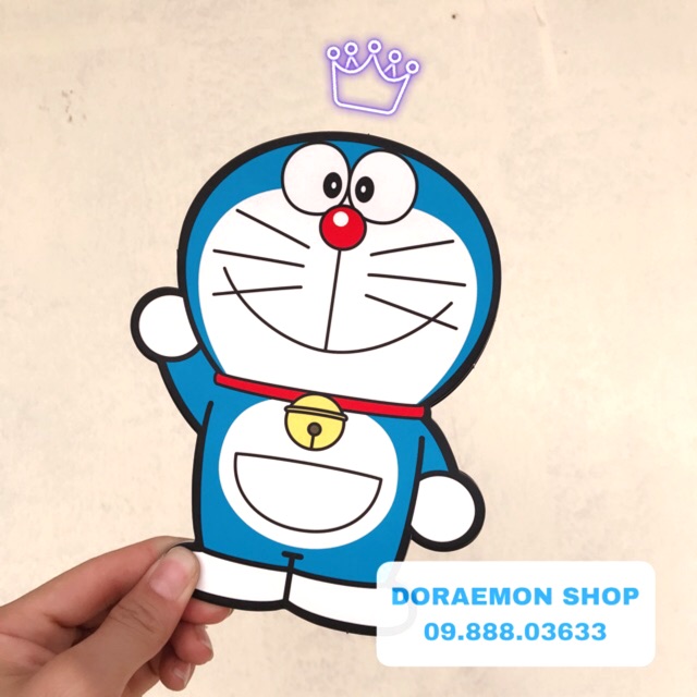 Bộ 5 Bao Lì Xì 3D Cười Mỉm Doremon Doraemon