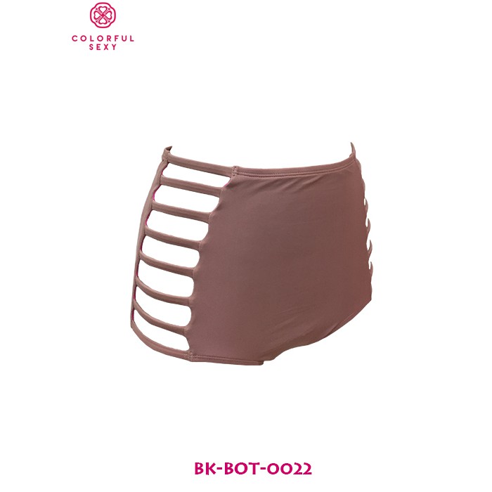 Quần bơi tự phối lưng cao đan dây Colorful Sexy | BigBuy360 - bigbuy360.vn