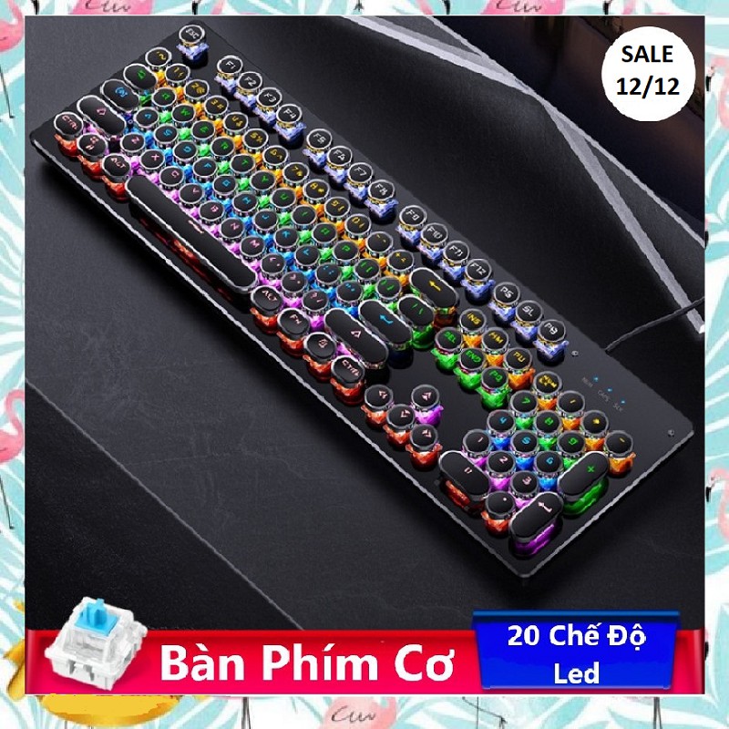 Bàn Phím Cơ Gaming Cho PC, Laptop Cao Cấp K660 Esports Pro Nâng Cấp Có 20 Chế Độ Led RGB Khác Nhau