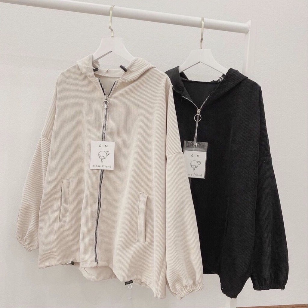 Áo KHOÁC LỬNG NHUNG Nữ Ulzzang 1hitshop | BigBuy360 - bigbuy360.vn