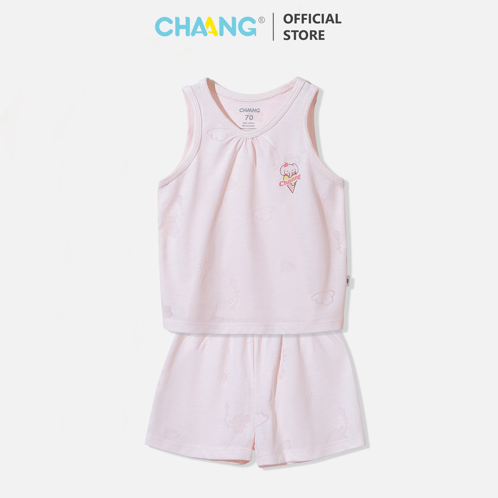 [CHAANG] Bộ ba lỗ hãng Chaang, BST Chaang Summer 2021, quân áo trẻ em Chaang cotton an toàn cho bé