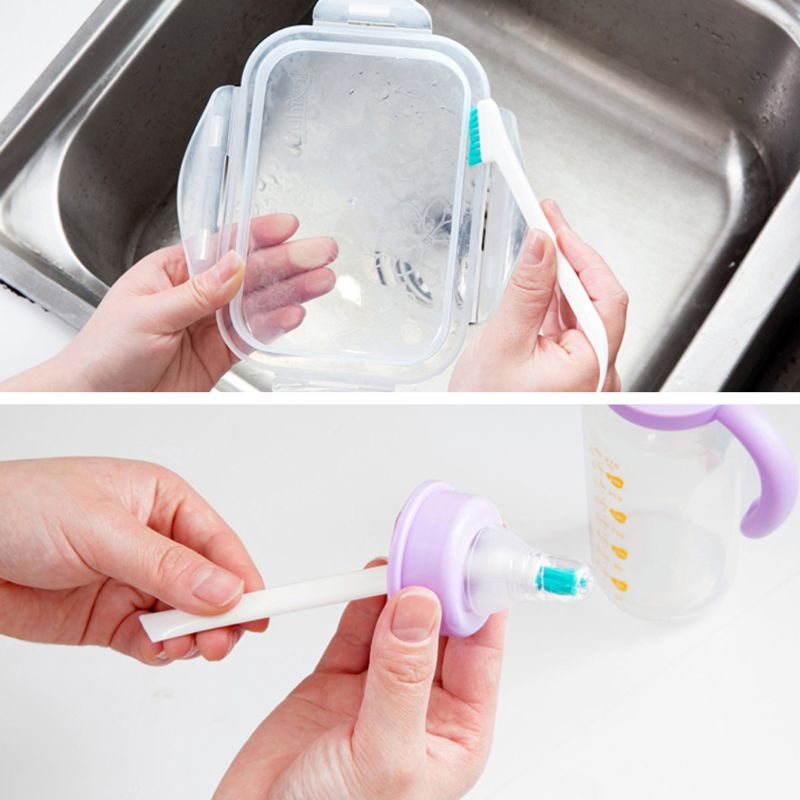 Chua set 2 Cọ Vệ Sinh Bình Sữa Núm Vú Giả Tiện Dụng