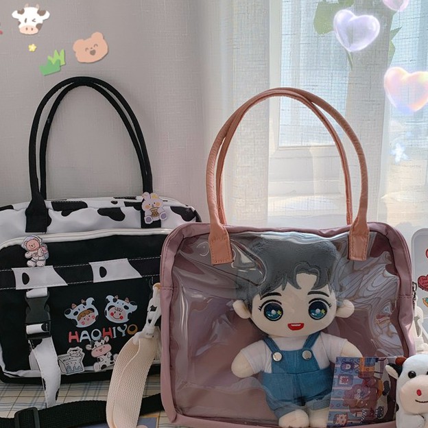 Túi đeo tréo trong đựng doll 2022