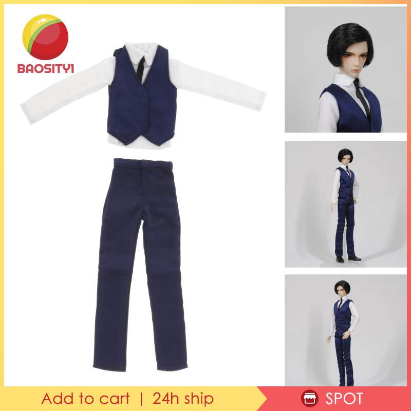 [Baosity1] Bộ Đồ Vest Nam Cho Búp Bê 31cm