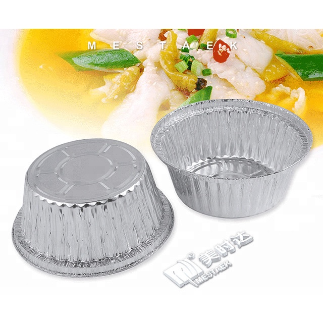 Chén Khuôn giấy bạc 250ml dùng nướng thực phẩm, nướng bánh, nướng hàu tiện lợi