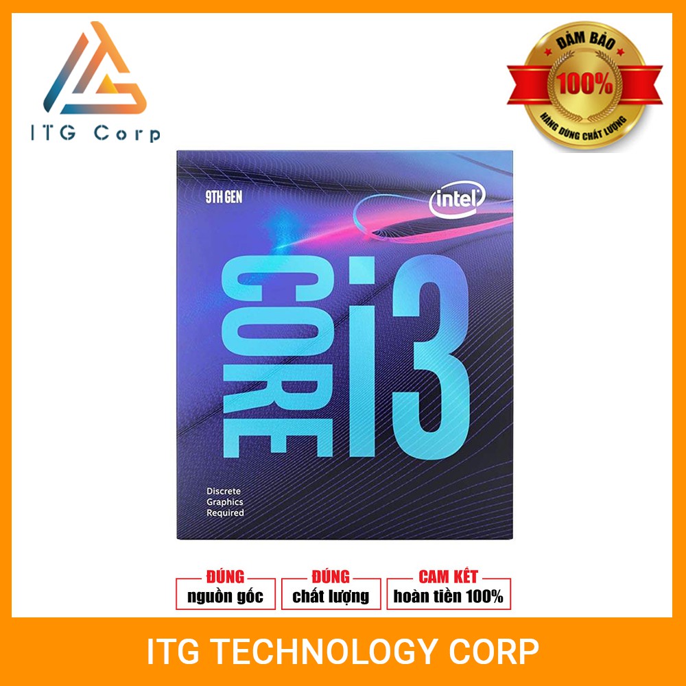 Bộ vi xử lý Intel I3 9100F New Tray (Không Box - Không Fan) | BigBuy360 - bigbuy360.vn
