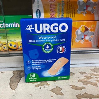 BĂNG CÁ NHÂN KHÔNG THẤM NƯỚC URGO