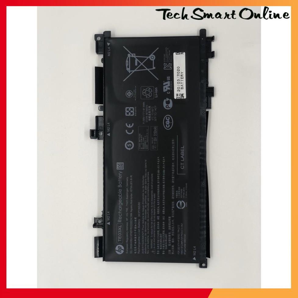⚡ Pin Laptop HP OMEN 15-AX000 Series HP PAVILION 15-BC000 Series Mã PIN TE03XL  Hàng Nhập Khẩu Có Video Thực Tế