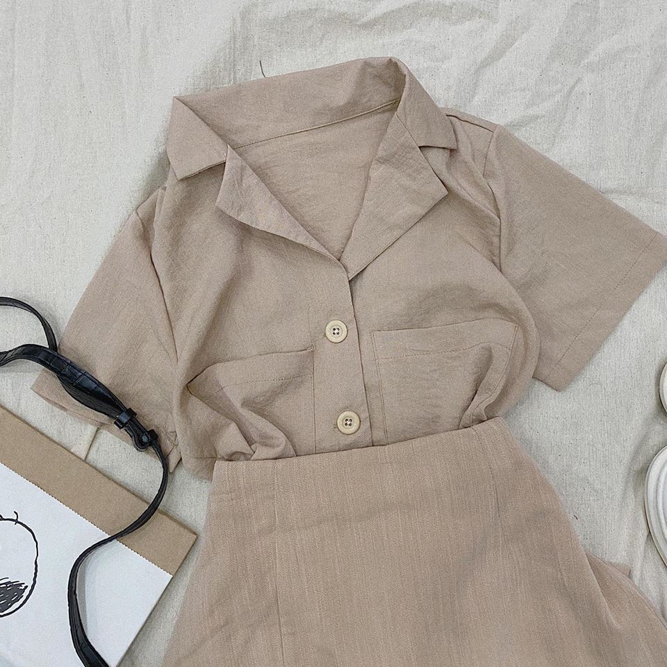 SET ÁO VEST + CHÂN VÁY XẺ | BigBuy360 - bigbuy360.vn