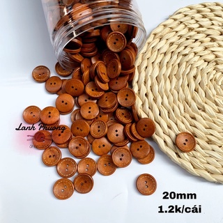 Nút Gỗ Nâu Đậm