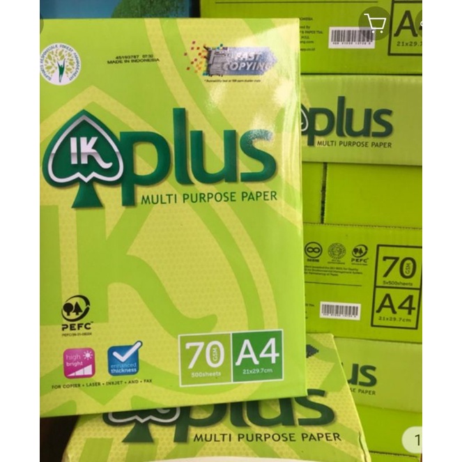 Giấy in A4 IK plus