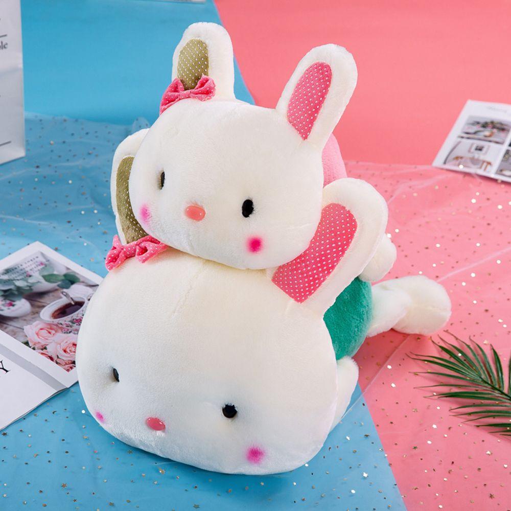 LILYES Thỏ Nhồi Bông Mềm Mại Dễ Thương Cho Bé
