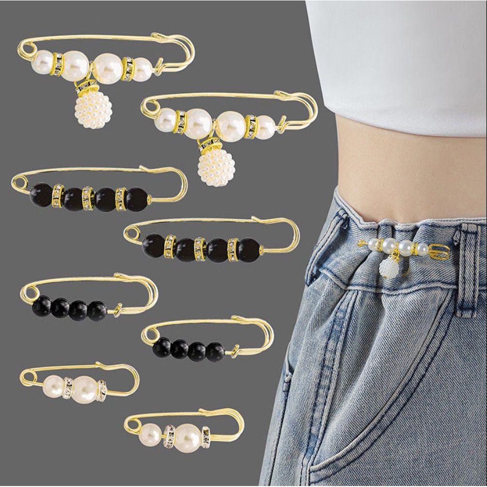 Bộ Ghim Cài Thắt Lưng Cố Định Quần Áo Thời Trang Hàn Quốc Cho Nữ