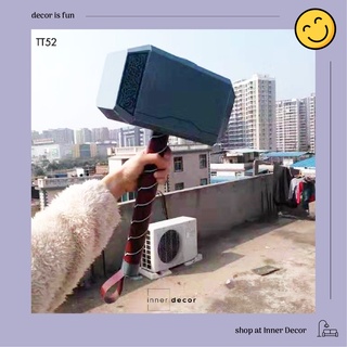 Mô hình 3d giấy búa thần Thor Mjolnir trong Avenger tỷ lệ 1:1 bằng giấy cứng