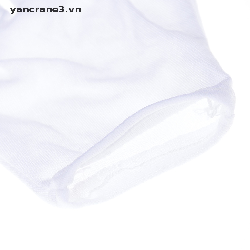 1 Đôi Găng Tay Trắng Bằng Cotton Hóa Trang Halloween yancrane3.vn