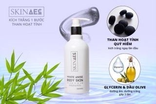 Sữa tắm trắng da skin aec