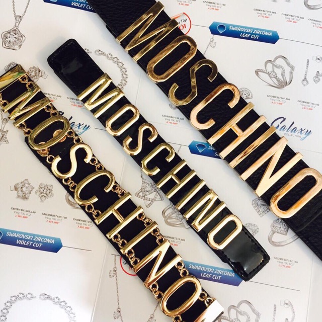 Đai chun váy Moschino cao cấp