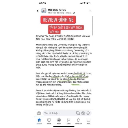 ☄️Tẩy Da Chết Toàn Thân DOVE Exfoliating Body Polish Đức và Mỹ💥CHÍNH HÃNG💥 | BigBuy360 - bigbuy360.vn