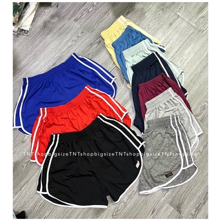 COMBO 3 QUẦN ĐÙI SHORT NỮ MẶC NHÀ THUN COTTON [TNTSHOP BIGSIZE 60KG 90KG]