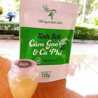 Tinh bột cám gạo lứt và cám gạo cafê